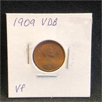 1909 VDB Lincoln Penny