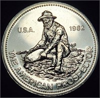 1982 Engelhard Prospector 1 OZT Premium Silver