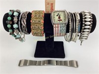 Costume jewelry bracelets