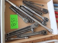 Snap-on (12) Vintage Wrenches, Drivers, Breaker Ba