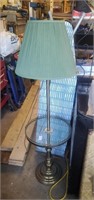 Ironing board, and lamp.