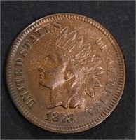1878 INDIAN CENT AU/BU