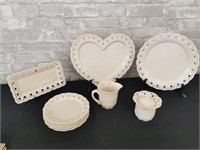 Cream Lace SkyecGhie Porcelain Tableware