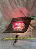 22"x13" Miller High Life Lighted Beer Sign, works