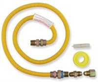 1/2 in OD x 60 in L Gas Dryer Connector Kit