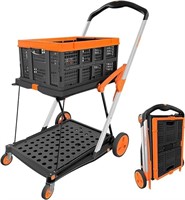 Torryza Folding Shopping Cart, Multi Use