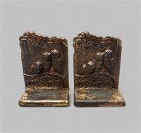 EARLY 20TH CENTURY OWL BOOKENDS