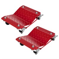 VIVOHOME Wheel Dolly Car Stakes 2 Pack Heavy Duty