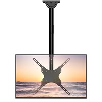 WALI TV Ceiling Mount Adjustable Bracket Fits Most