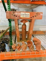 HYDRAULIC PIPE BENDER W/ 6 SIZE INSERTS/COLLETS