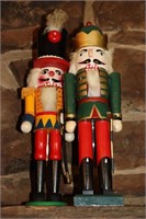 Two Nutcrackers (Approx. 15" Tall)