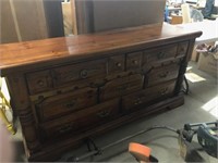 Very nice all wood dresser