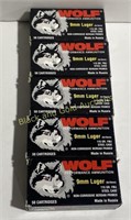 9mm Luger 115 Gr Wolf 250 Rounds
