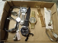 (8) Ladies & Men's Watches + (1) Bracelet