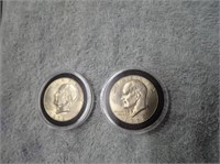 (2) 1978 Eisenhower $1 Coins