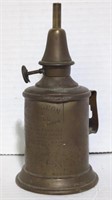 (E) Antique Lamp Pigeon Brass Finger Oil Lamp