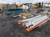 Row of Assorted Pallet Racking