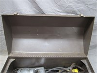Heavy Duty Toolbox Filled W/Assorted Tools