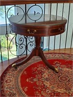 Round Mahogany Table by Baker Furniture