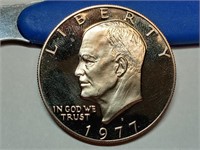 OF) 1977 s Ike dollar proof
