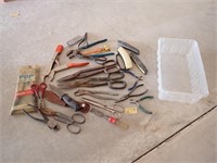 Various Tools with Container
