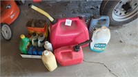 Gas cans and miscellaneous
