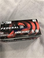 FEDERAL 5.7X28MM-50  ROUNDS- 40 GRAIN