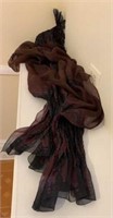 "Whidbey Island" Irridescent Scarve - 80" x 38"