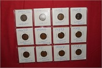 Indian Head & Wheat Pennies 1901 to 1932D Mix