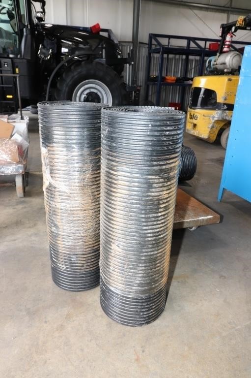 2 Rolls Of Masticated Rubber Matting