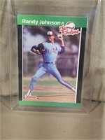 1989 Donruss The Rookies Randy Johnson Card
