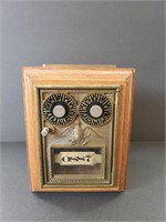 Post Office lockbox bank double dial eagle