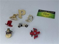 Holiday pins and more