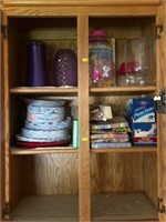 Contents of cabinet