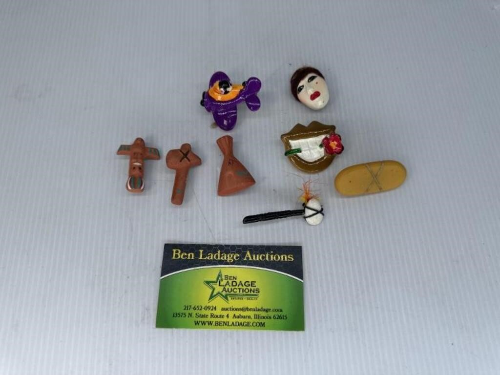 Native American Pins and more