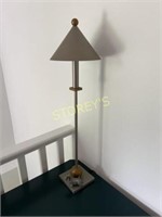 29" Tall Table Lamp & Dog figurine