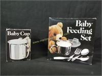 Vintage Baby Feeding Set & Cup