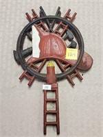 Cast Iron Firemen Decor