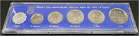 1973 Israel 5pc Uncirculated Mint Set