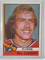 1974-75 Bill Clement Rookie Card