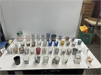 Decorative and collectable shot glasses