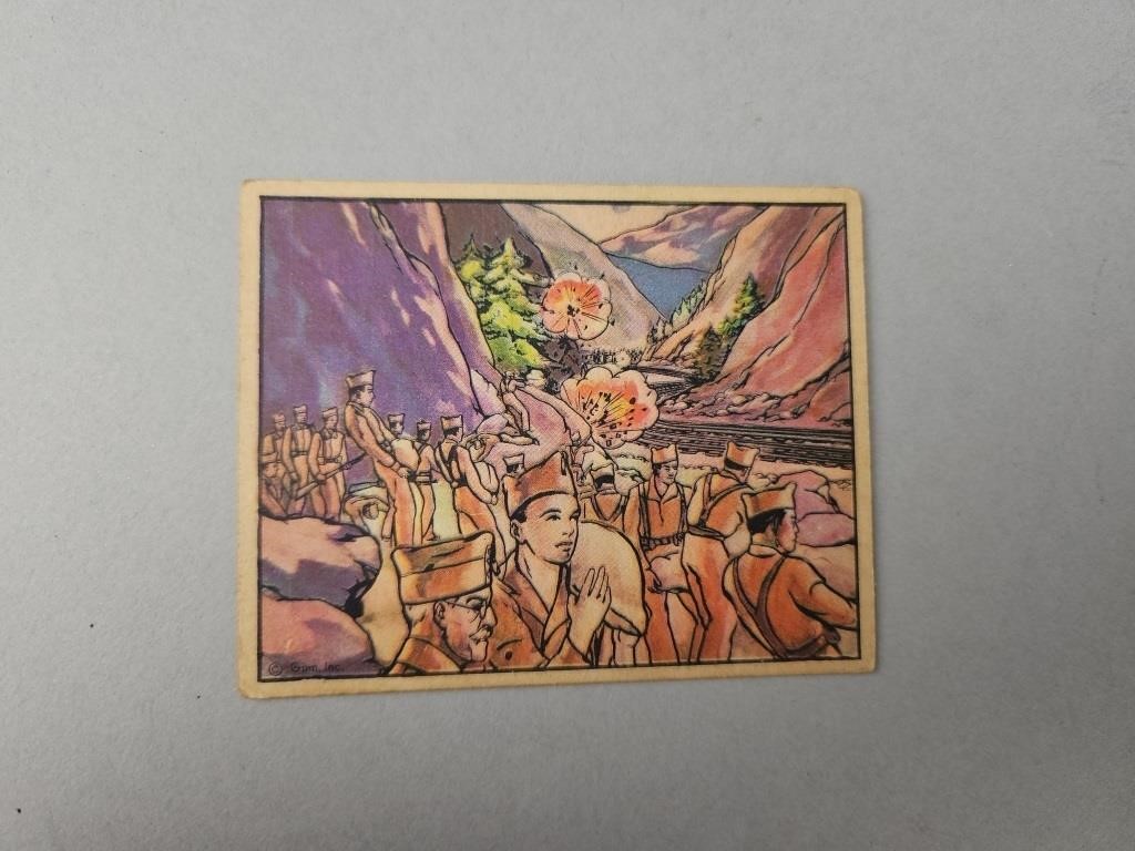 1938 "Gum" Horrors Of War Card # 238