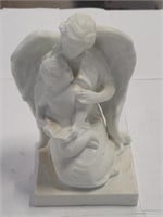 Porcelain "Guardian Angel" Figurine
