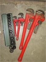 Rigid Pipe Wrenches * Impact Sockets