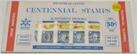 Canadian 1967 Centennial Stamps