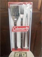New BBQ Tool set in Stainless Steel by Colemen