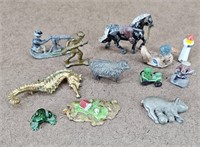 12pc Mini Metal Toy Collection