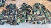 3 medium US army jackets