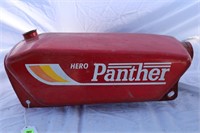 HERO MAJESTIC PANTHER RED STEP TRHOUGH GAS TANK