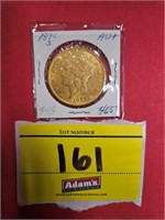 1896-S 20 DOLLAR GOLD PIECE
